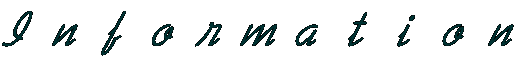 Ｉｎｆｏｒｍａｔｉｏｎ